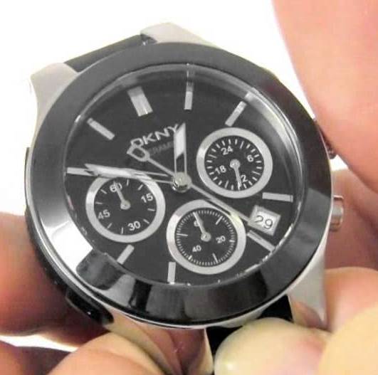 DKNY Damen-Armbanduhr Analog Quarz Keramik NY4914